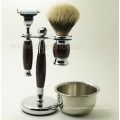 Top qualidade atacado Shaving Brush Set com cabelo Badger